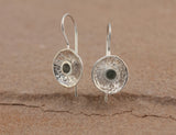Preseli Bluestone Stonehenge Full Moon Drop Earrings