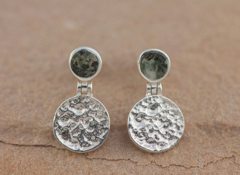 Preseli Bluestone Harvest Moon Stud Earrings