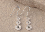 Preseli Bluestone Stonehenge Circle Drop Earrings