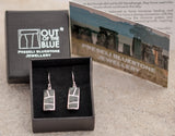 Preseli Bluestone Celtic rope earrings