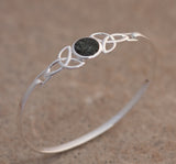 Preseli Bluestone Trinity knot bangle