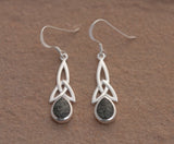 Preseli Bluestone Trinity drop earrings