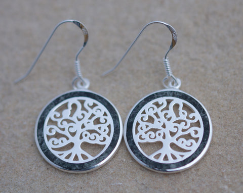 Preseli Bluestone Circle Tree of Life earrings