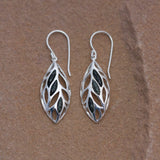 Preseli Bluestone Leaf drop earrings