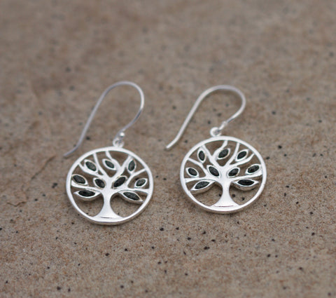 Preseli Bluestone Tree of Life earrings