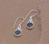 Preseli Bluestone Trinity Knot Earrings