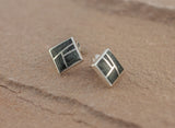 Preseli Bluestone Stonehenge Square Stud Earrings