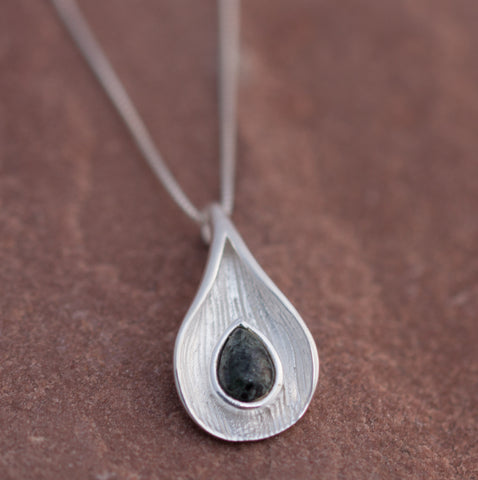 Preseli Bluestone Unfolding pendant