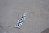 Preseli Bluestone Celtic four stone pendant