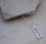 Preseli Bluestone Celtic four stone pendant