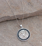 Preseli Bluestone Celtic Triskelion pendant