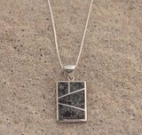 Preseli Bluestone Pillar Angle Pendant