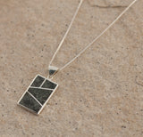 Preseli Bluestone Pillar Angle Pendant