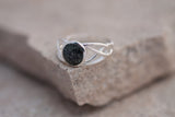 Preseli Bluestone Celtic weave ring