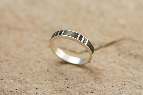 Preseli Bluestone Stonehenge Ring Thin