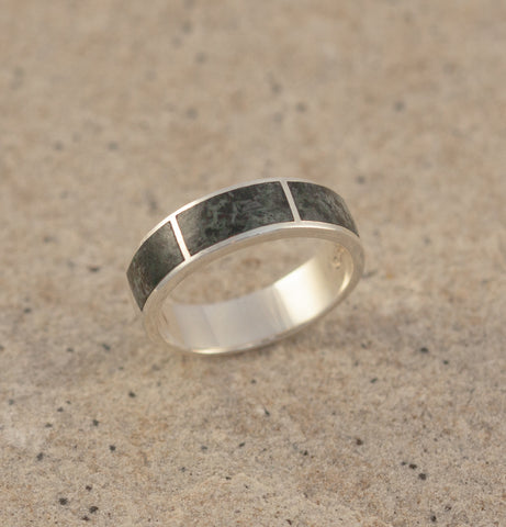 Preseli Bluestone Three pillar ring