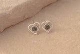 Preseli Bluestone Heart Earrings