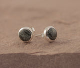 Preseli Bluestone New Moon stud earrings